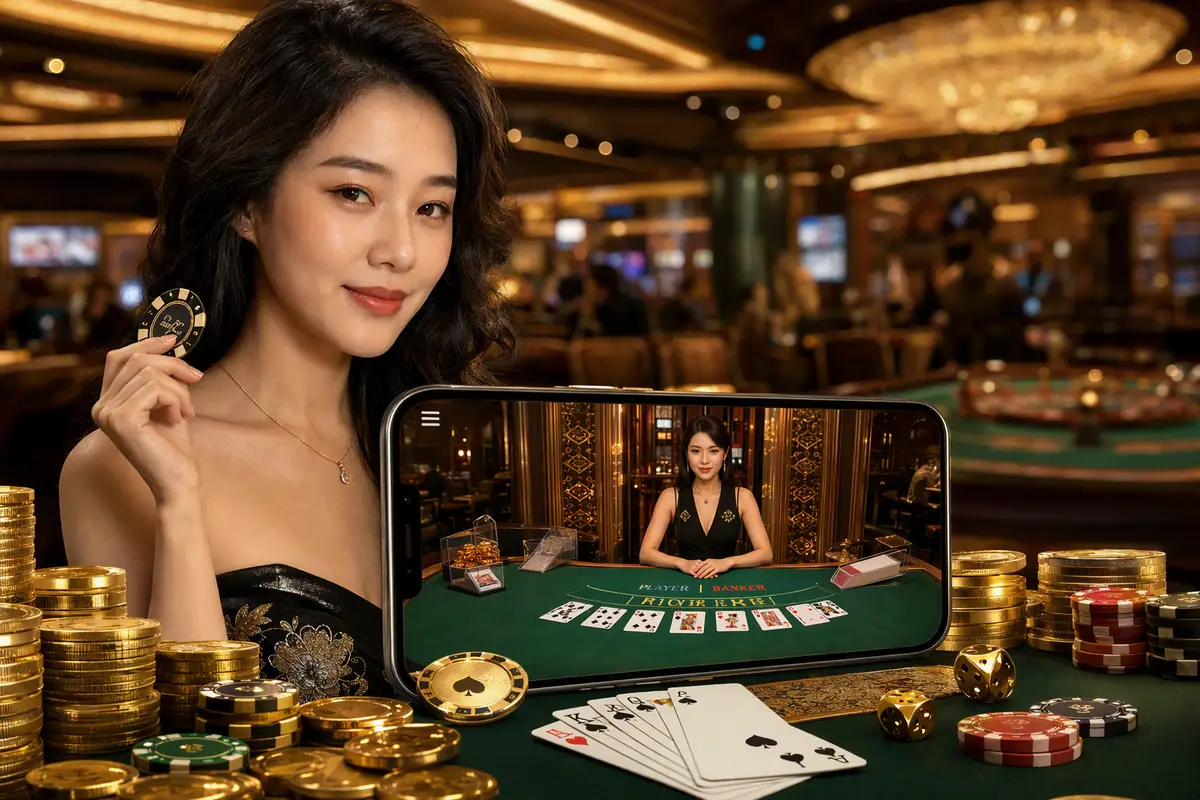 mari44 casino meja live dealer baccarat